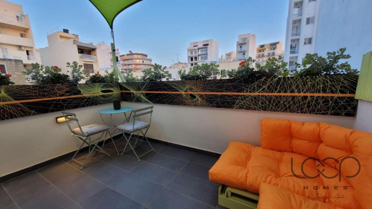 Modern - 50 M From Sea - Free Wi-Fi - Super Cool - Terrace - Fully Air-Conditioned خليج سانت بول المظهر الخارجي الصورة